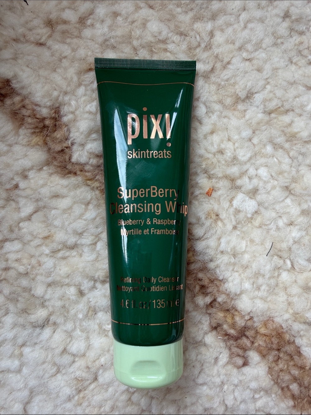 Pixi SuperBerry Cleansing Whip - Dark Green with Light Green Cap